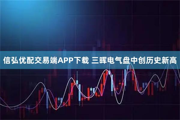 信弘优配交易端APP下载 三晖电气盘中创历史新高